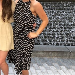 Zebra Print Dress